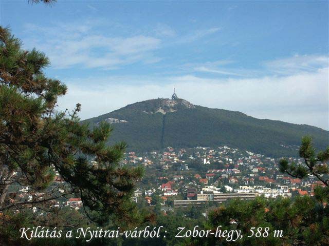 Ltkp httrben a Zobor-heggyel, melyen llt a millenniumi emlkm?